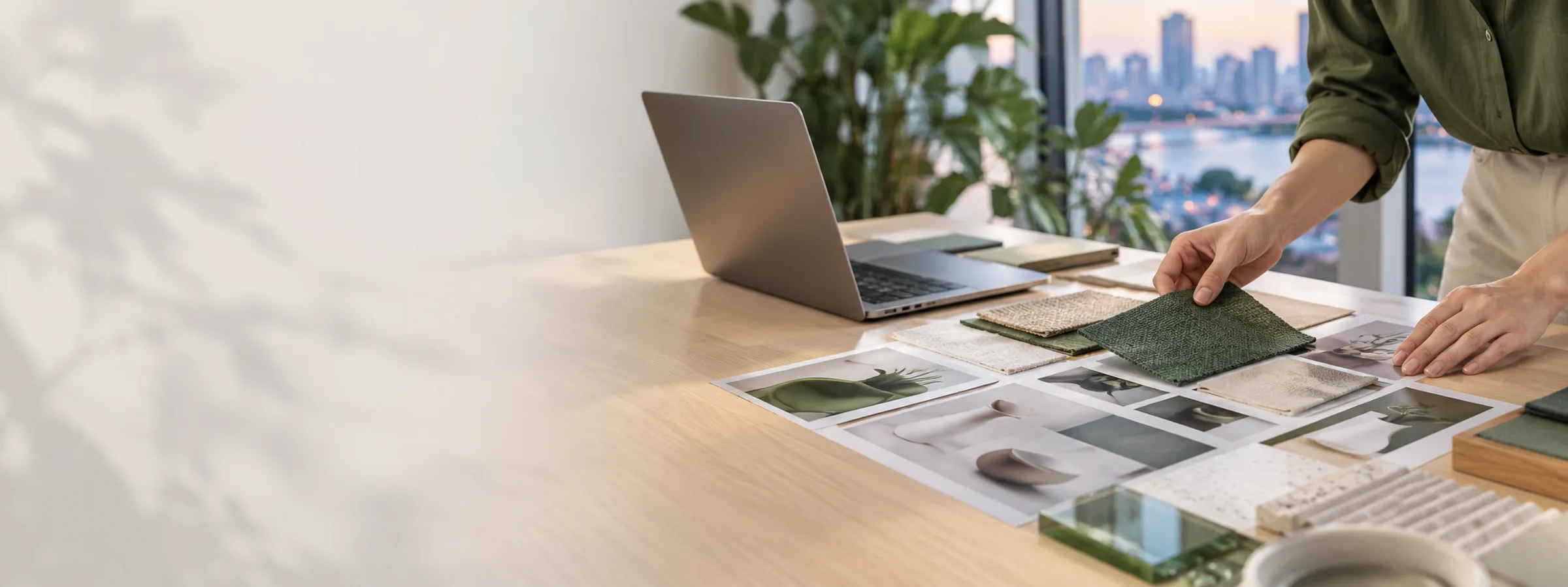 Client preparing product references for a sourcing request
